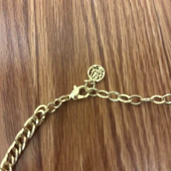 Lilly Pulitzer Navy and Gold Tassel necklace NWT - Picture 5 of 7